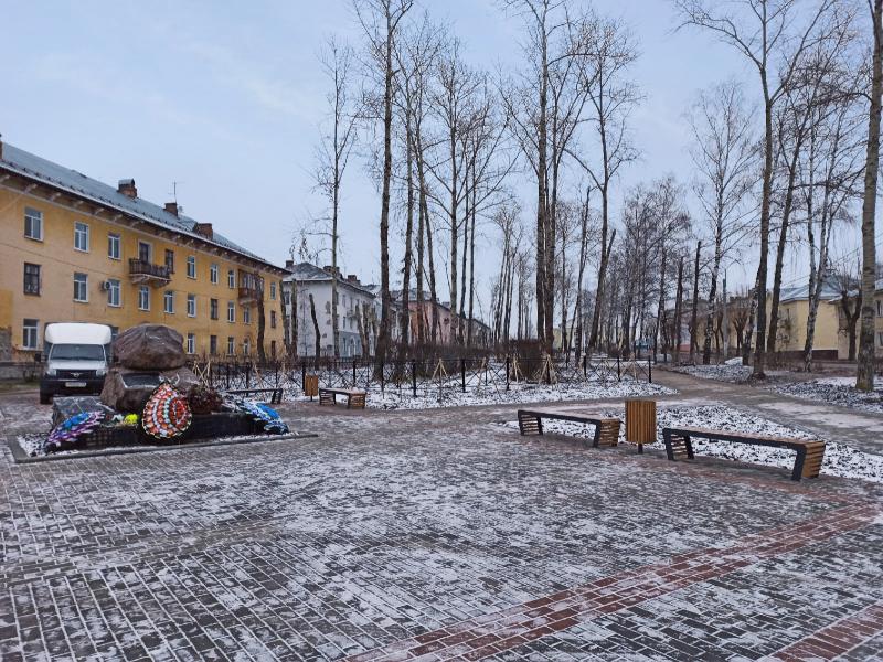 сквер по ул. Черняховского г. Соликамск, Пермский край (2020 год) - фото от Punto Group