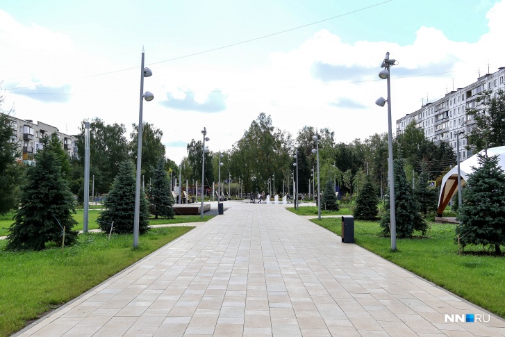 Бульвар Авиастроителей, г. Нижний Новгород, Нижегородская область (2020 год)