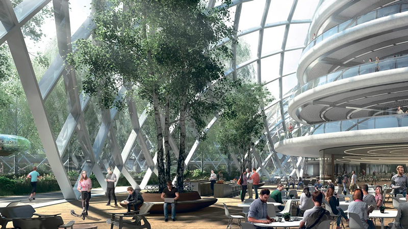 Zaha Hadid Architects создаёт технопарк будущего для «Сбера» в «Сколково»