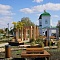 Площадь перед храмом «Всех Святых», с. Синявское, Ростовская область, 2020 г.