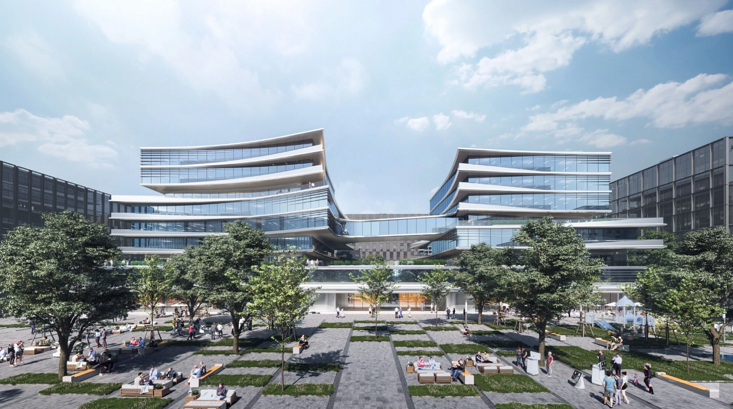 Новый бизнес-центр, состоящий из двух стеклянных башен, появится в центре Вильнюса